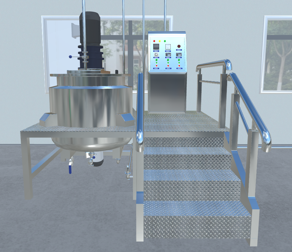 乳化品生產(chǎn)線虛擬仿真實(shí)驗教學(xué)平臺